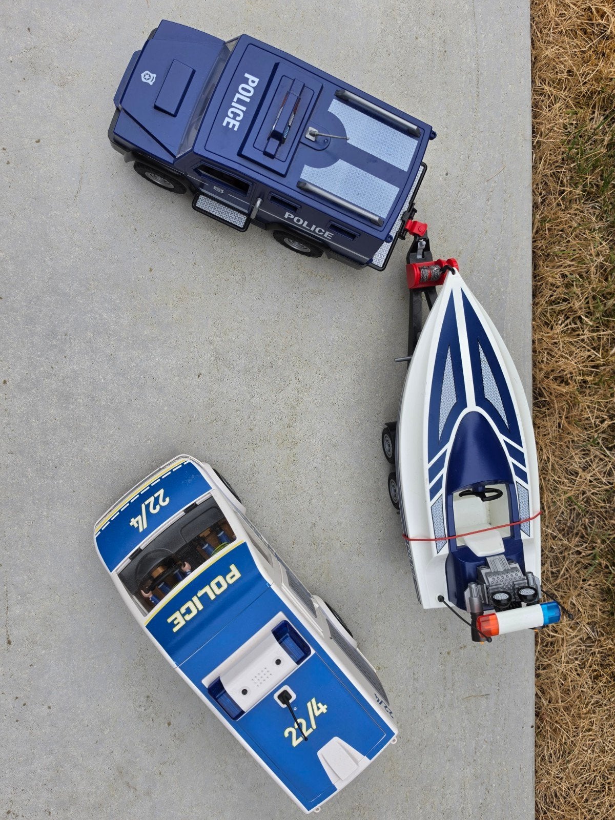 Playmobil politieauto's en boot, Kinderen en Baby's, Speelgoed | Playmobil, Ophalen