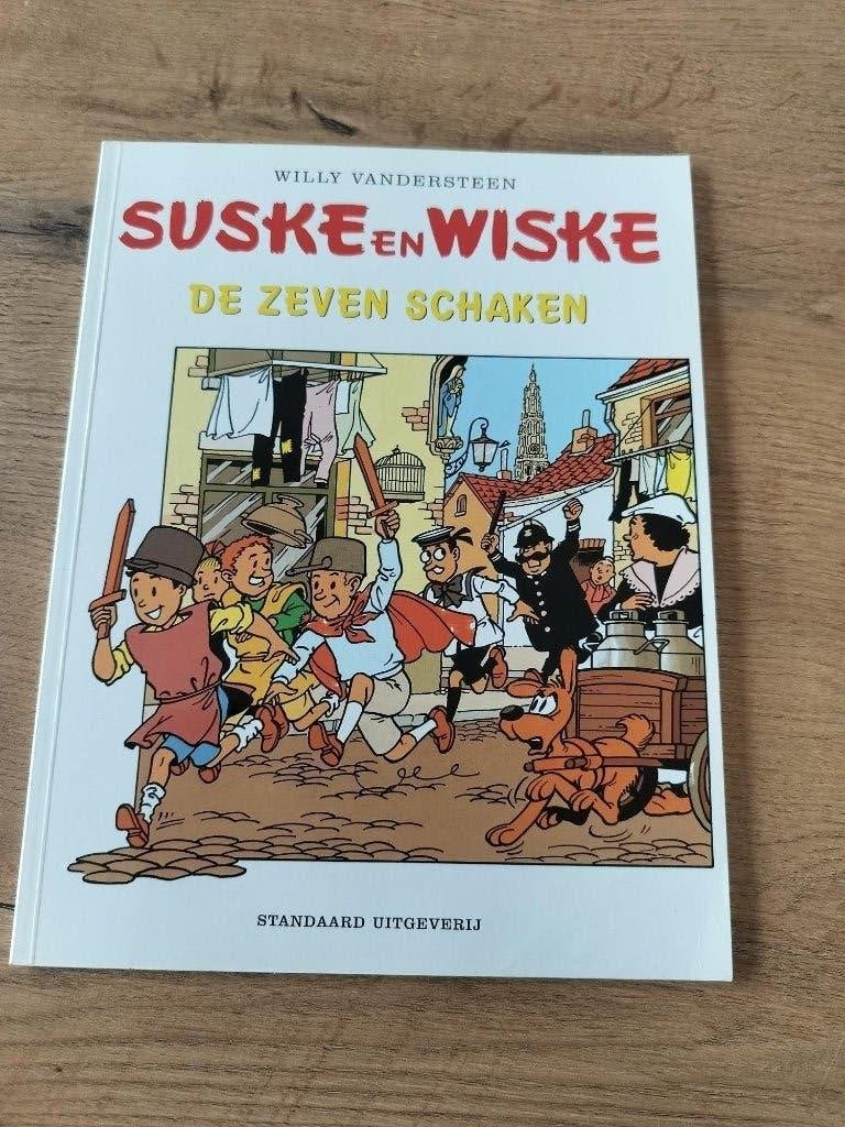 suske en wiske de zeven schaken middelkerke 2002 1ste druk, Boeken, Ophalen of Verzenden