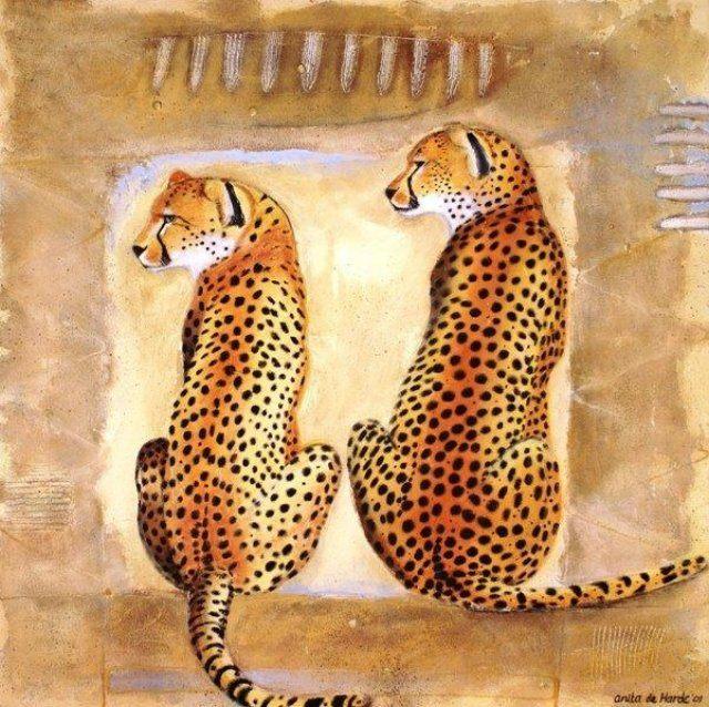 Déco africaine: 4 masques + 1 lithographie animalière, Antiquités & Art, Afrique, Bois, Enlèvement ou Envoi, Masque