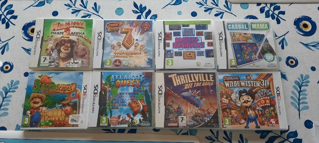 8 nintendo spelletjes / games, Consoles de jeu & Jeux vidéo, Jeux | Nintendo DS, 3 joueurs ou plus, Enlèvement ou Envoi, Utilisé