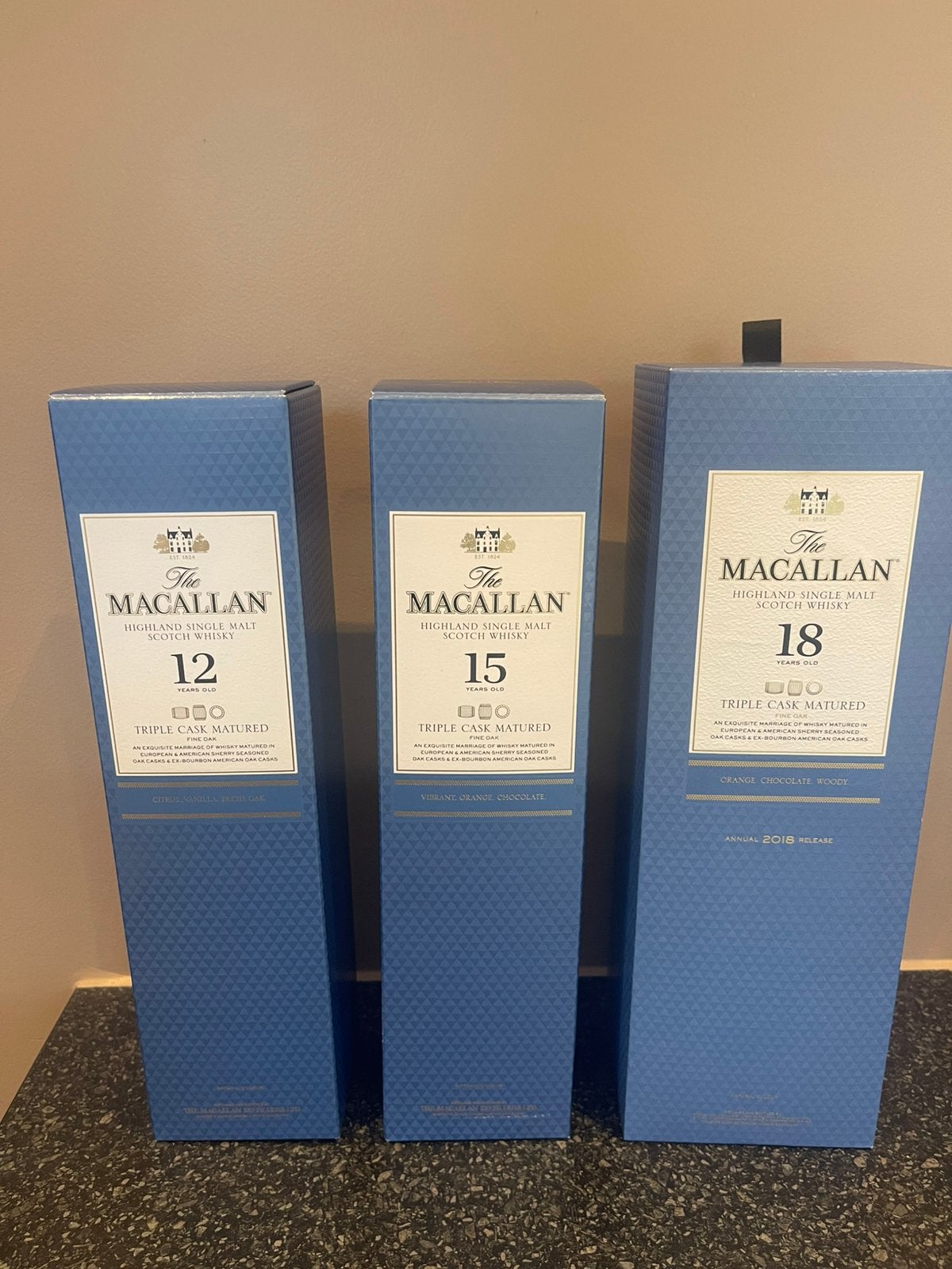 Macallan Triple Cask Matured, Verzamelen, Ophalen, Zo goed als nieuw