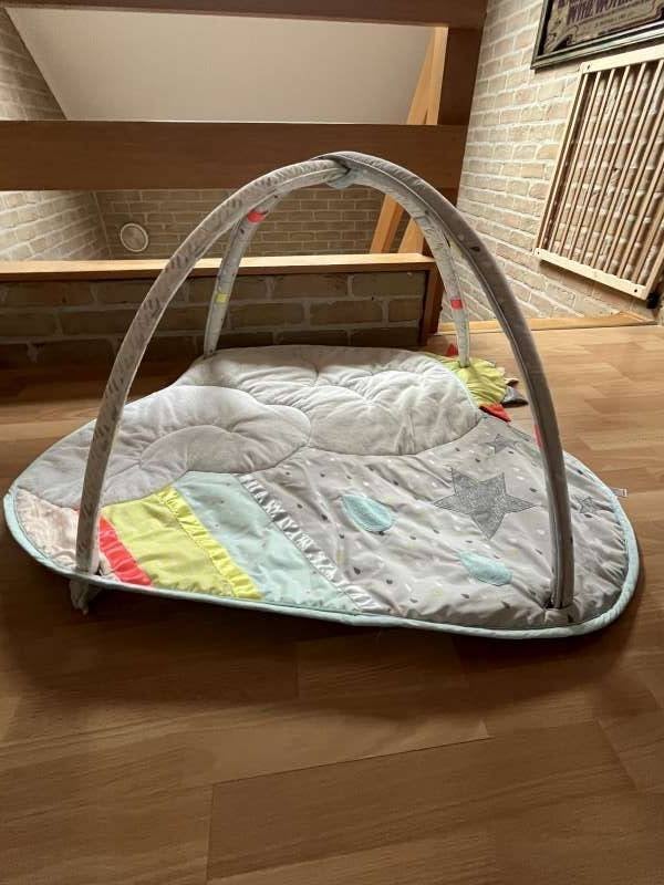 Skip hop kinderdeken met kussen en trapeze.., Enlèvement ou Envoi, Comme neuf, Baby Gym, Avec lumière