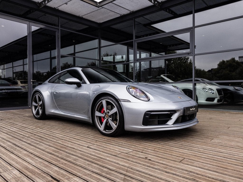 Porsche 911 3.0 Carrera 4 S | SPORTDESIGN | SPORTCHRONO | 1E, Auto's, Automaat, Stof, Gebruikt, Euro 6