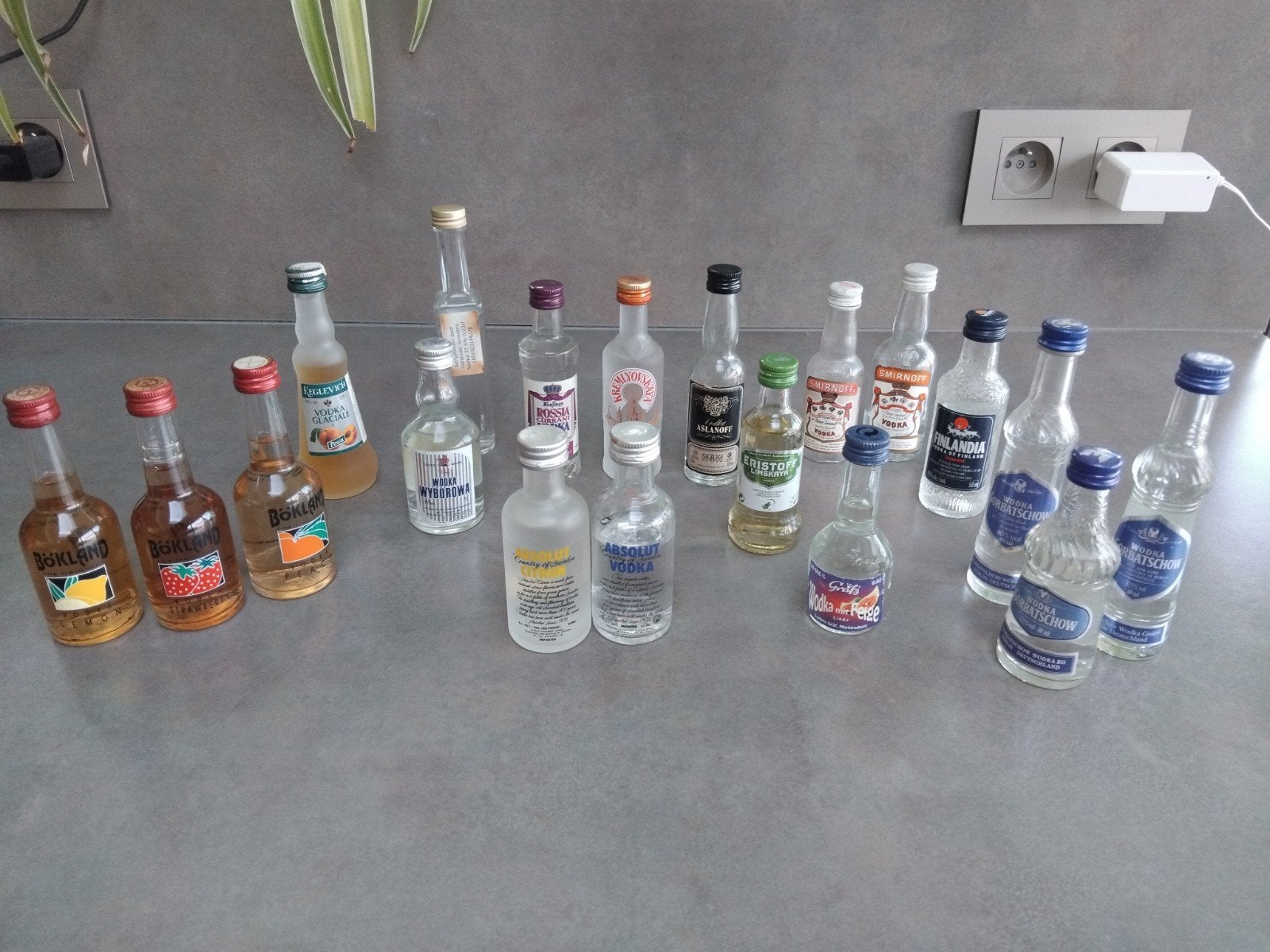 Collectie vodka ( verzamelaars 18+), Ophalen