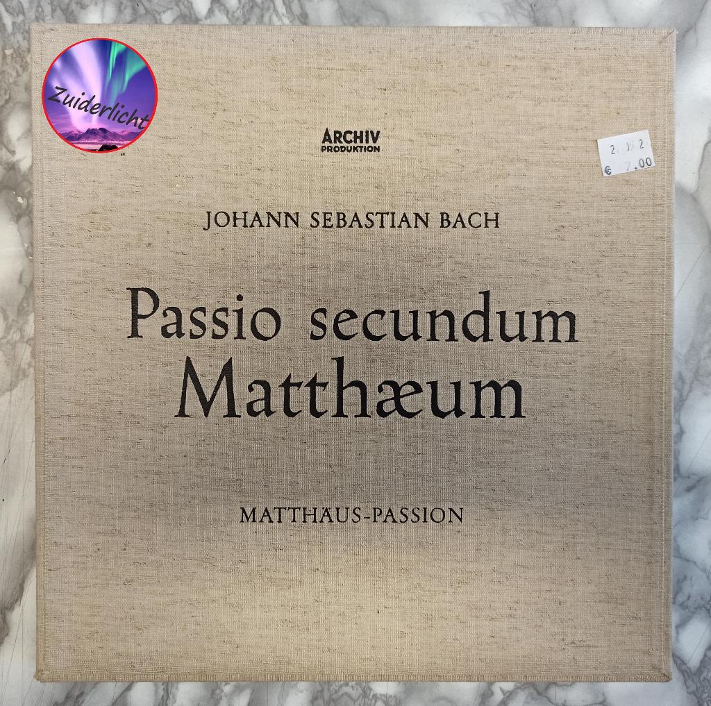Johann Sebastian Bach - Passio secundum Matthaeum, 12 pouces, Baroque, Enlèvement, Utilisé