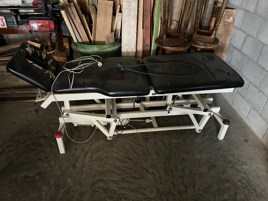 Elektrische massagetafel / kinétafel / Gymna, Ophalen