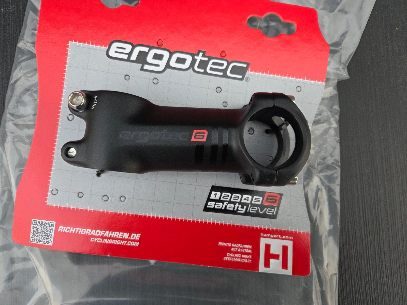 Nieuwe Ergotec 6 stuurpen / Ahead stuurpen (Safety Level 6), Fietsen en Brommers, Fietsonderdelen, Ophalen of Verzenden, Nieuw