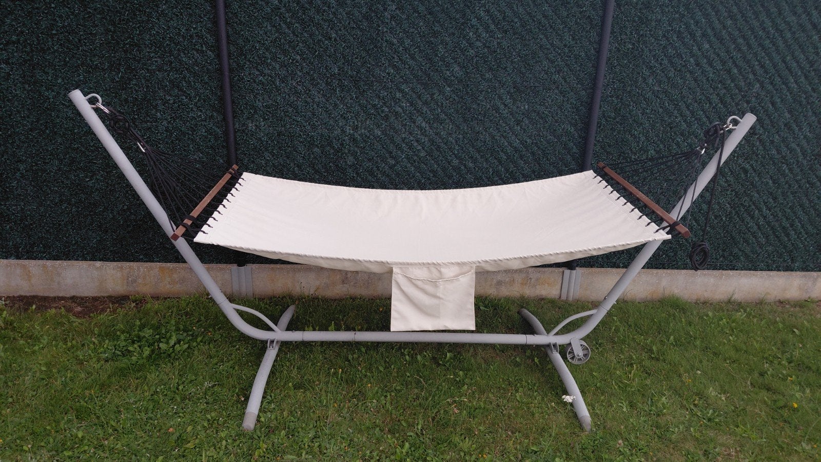 Hangmat + staander IKEA, Ophalen