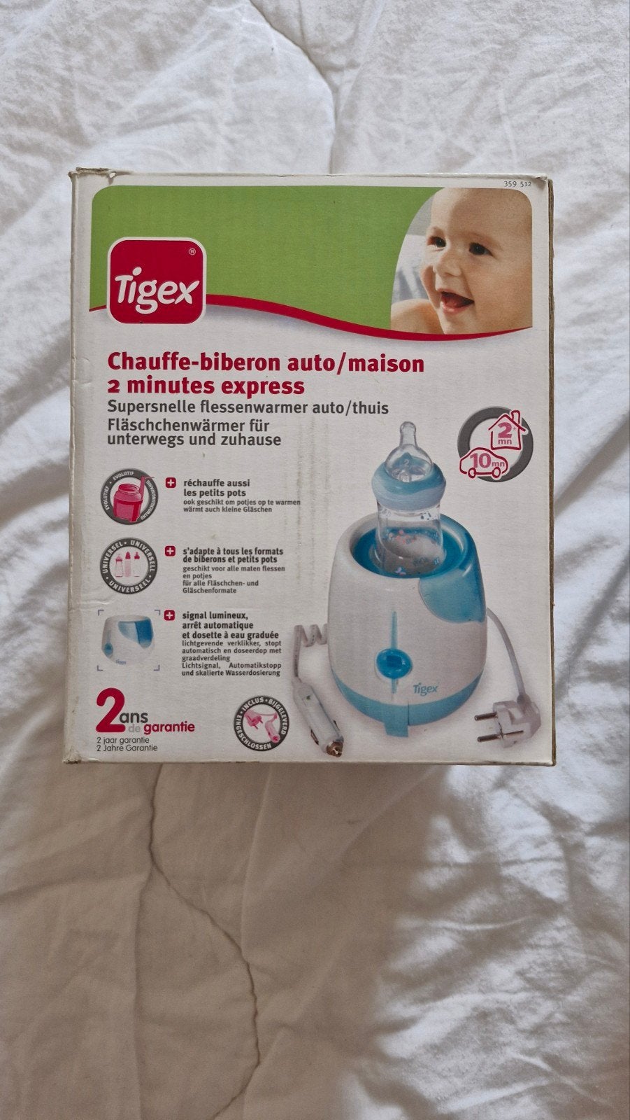 Chauffe biberon tigex, Enfants & Bébés, Aliments pour bébé & Accessoires, Enlèvement