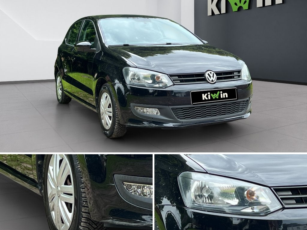 Volkswagen Polo 6R 1.2i clim - distribution faite !, Autos, Achat, Entreprise, Garantie prolongée, Noir
