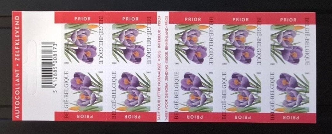 België: OBP 3141-B41 ** Bloemen 2002., Frankeerzegel, Ophalen of Verzenden, Zonder stempel, Postfris