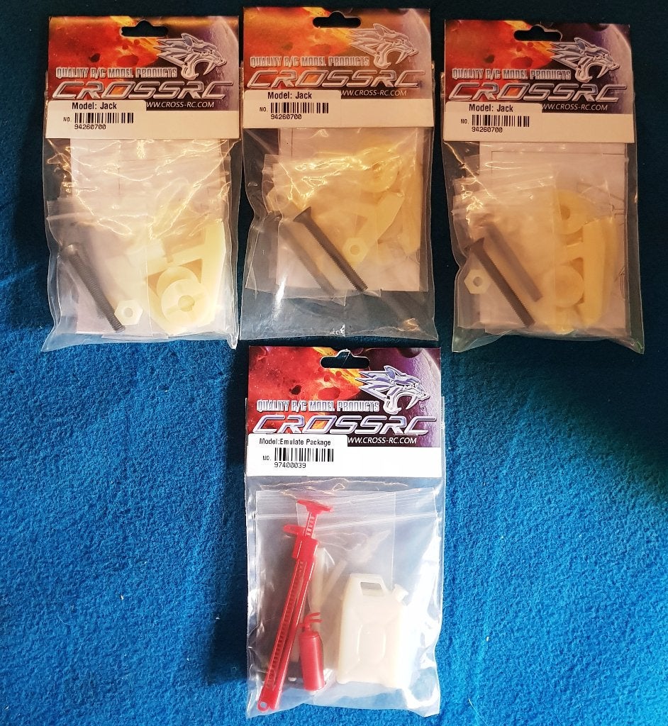 Lot d'accessoires Cross RC neufs (NIP), Jack & Emulate P, Hobby & Loisirs créatifs, Neuf, Autres échelles, Pièce, Électro