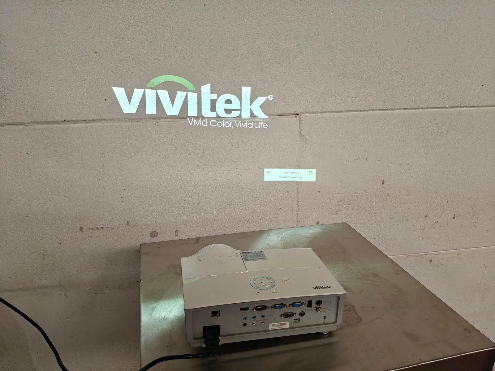 vivitek dlp projector DW882st - 2756 uren, Ophalen, Gebruikt, Onbekend, Overige resoluties
