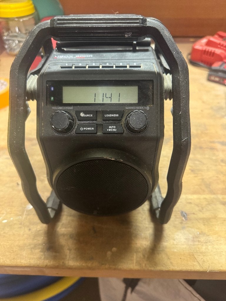 RADIO DE CHANTIER, Enlèvement, Comme neuf