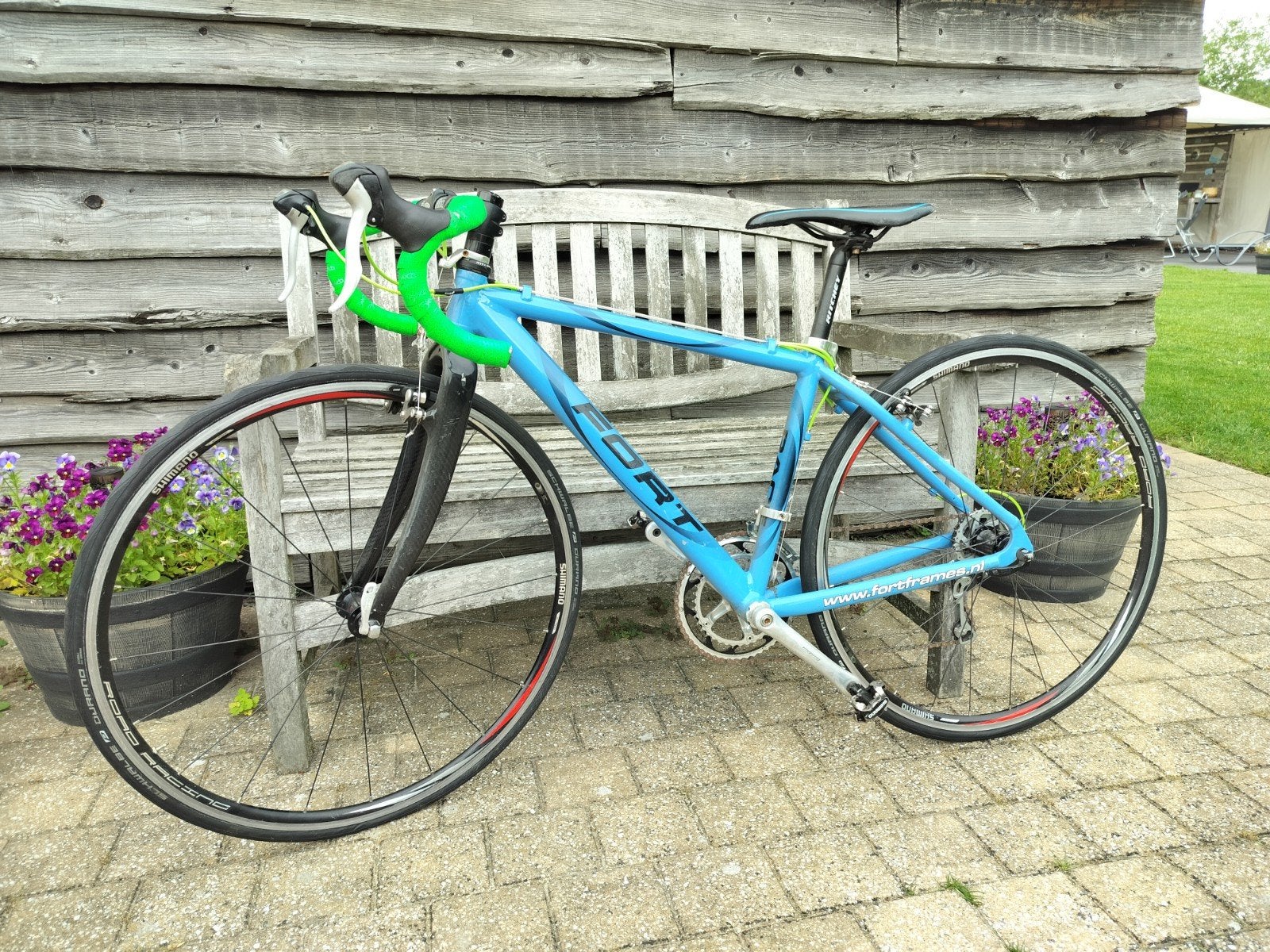 Koersfiets voor kinderen., Enlèvement