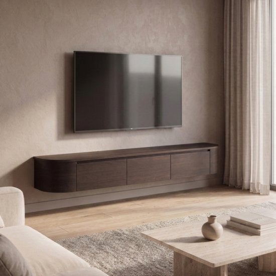 meuble TV et plus, Neuf, Japandi, 25 à 50 cm, 200 cm ou plus