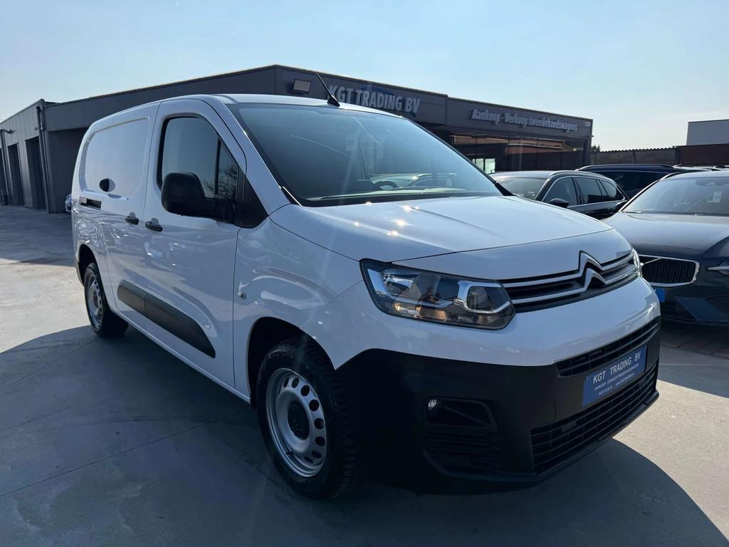 Citroën Berlingo 1.5 BLUEHDI XL L2 3 ZIT NAVIGATIE PDC CARP, Stof, Gebruikt, 4 cilinders, Citroën