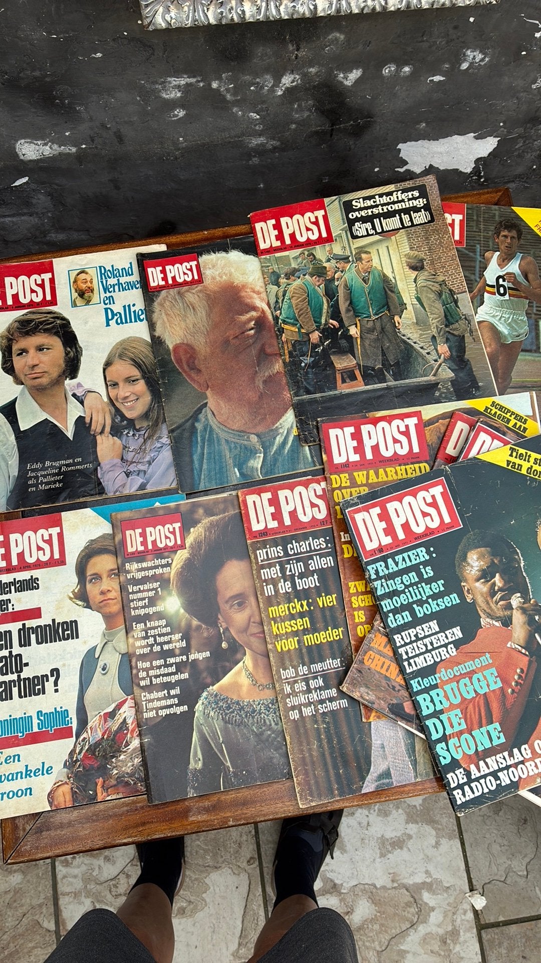DE POST weekblad 15 ex 1971-1976, Livres, Journaux & Revues, Enlèvement, Comme neuf