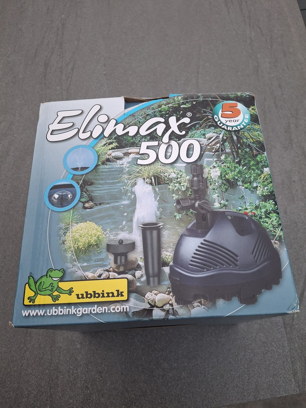 Elimax vijverpomp, Tuin en Terras, Ophalen, Zo goed als nieuw, Vijverpomp
