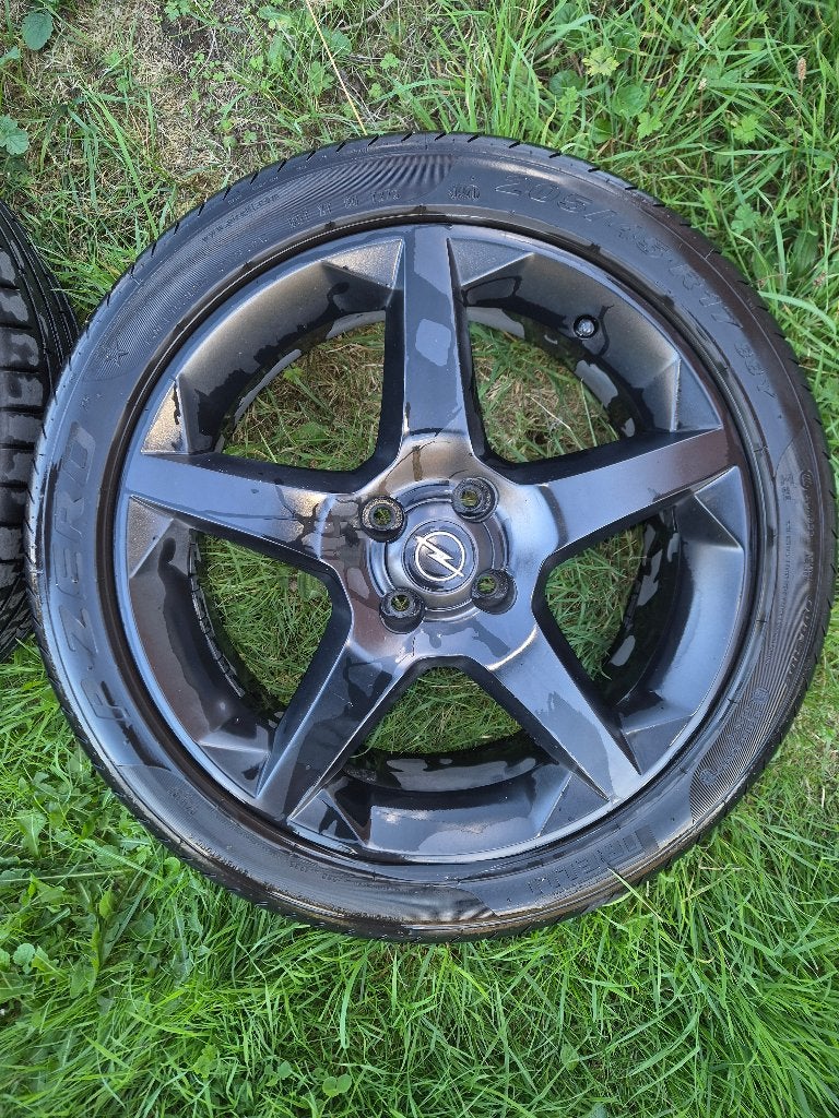 Jantes 4x100 17 pouce opel (origine), Autos : Pièces & Accessoires, Pneus et Jantes, 4 Saisons, Véhicule de tourisme, 205 mm