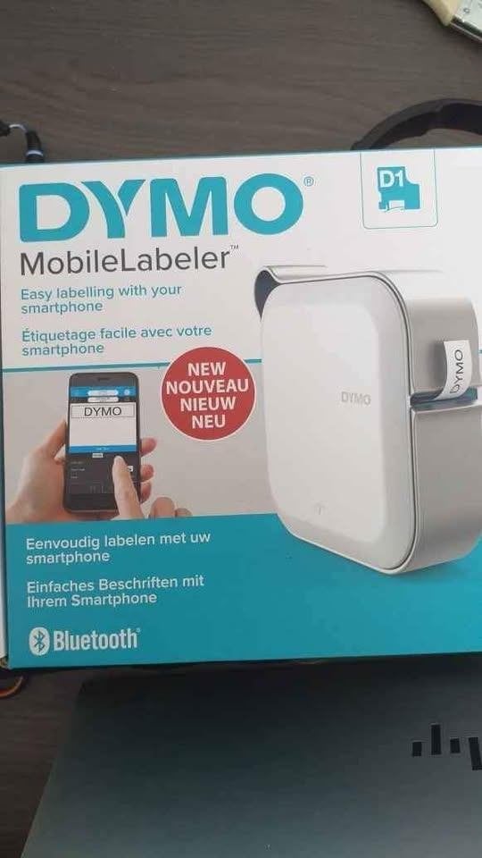 Dymo bluetooth labelprinter, Computers en Software, Ophalen of Verzenden, Zo goed als nieuw, Tape-label, Dymo