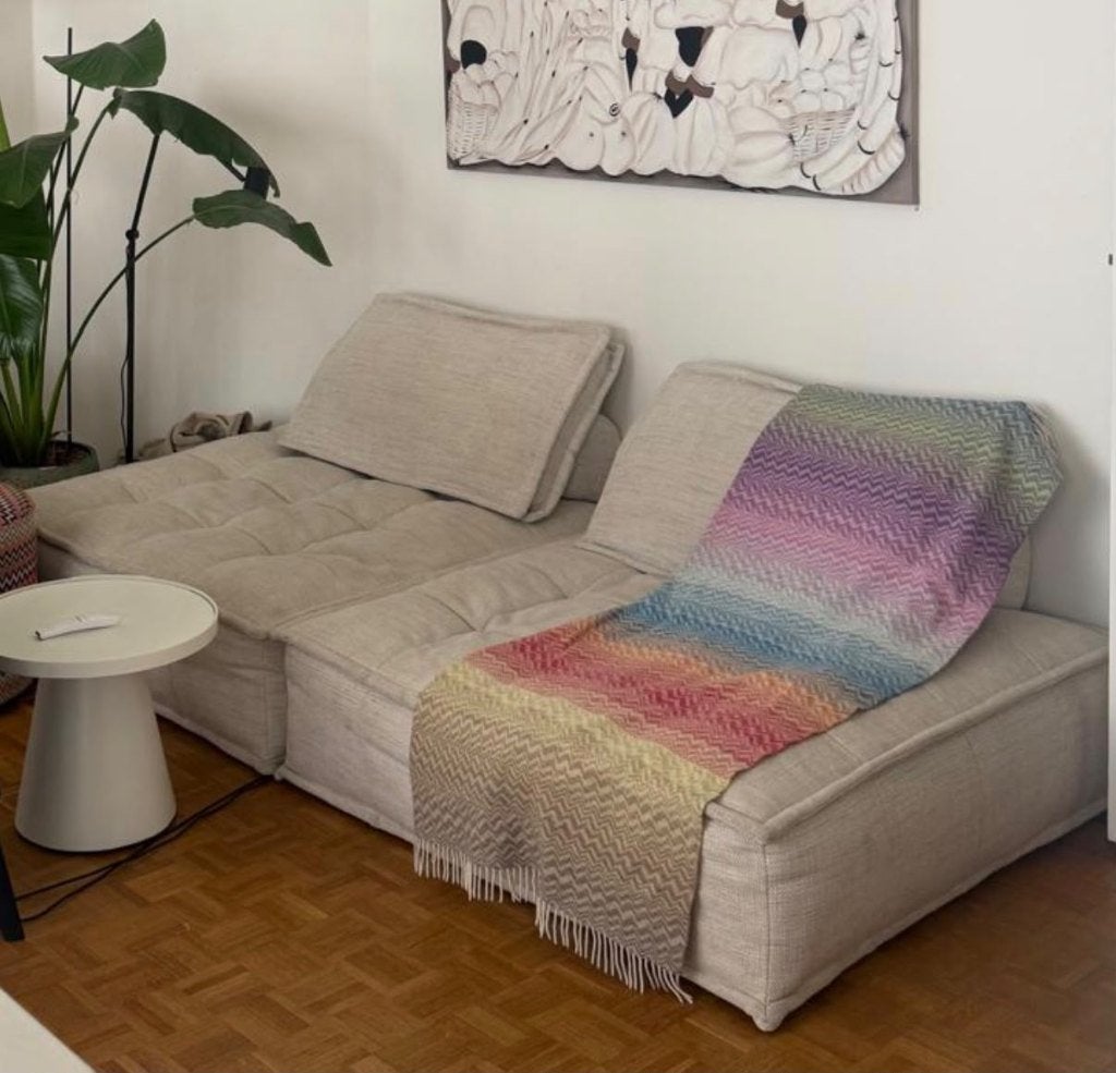 Zetel, Ophalen, Gebruikt, 125 tot 150 cm, Boho