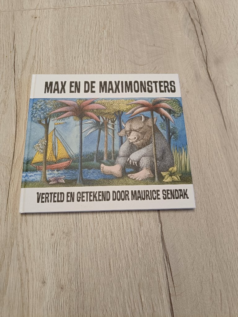 MAX EN DE MAXIMONSTERS, Ophalen, 5 of 6 jaar, Fictie algemeen, Nieuw