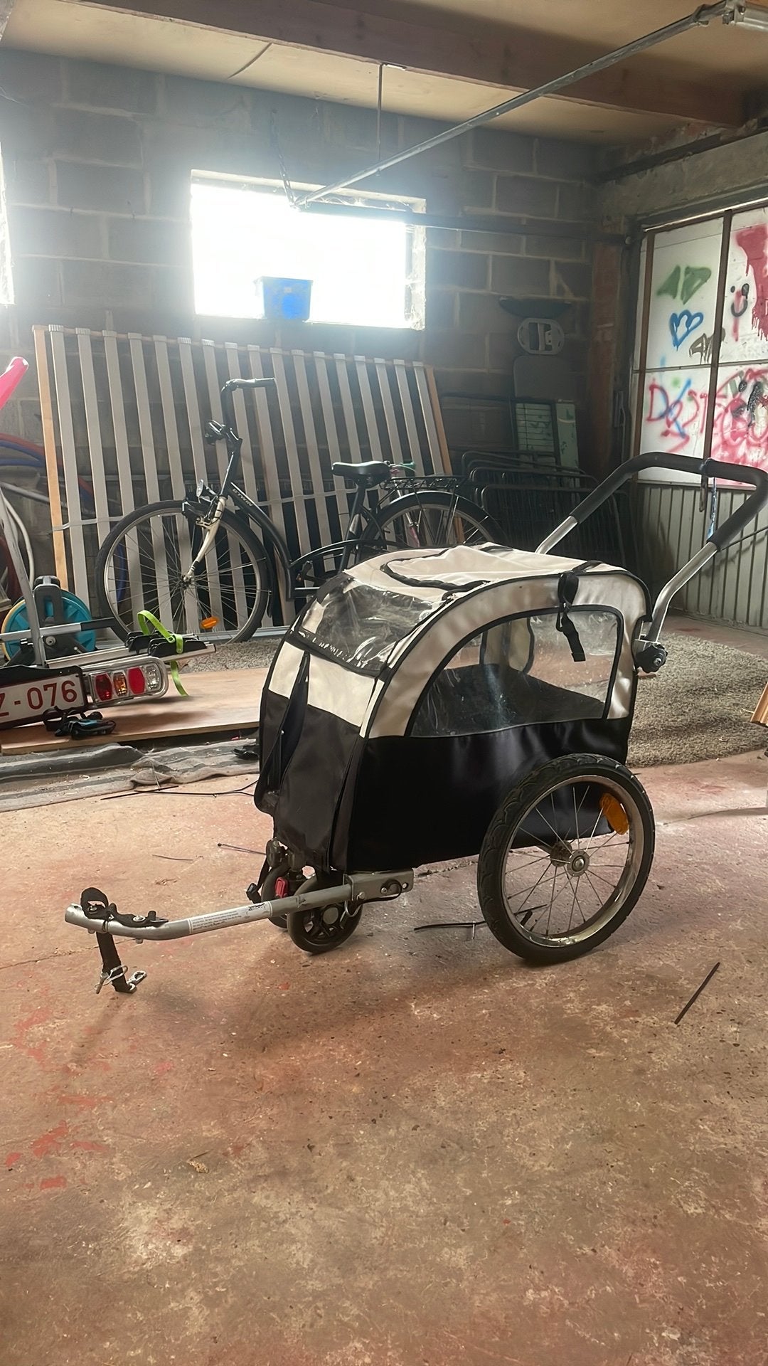 Honden fietskar, Ophalen, Zo goed als nieuw