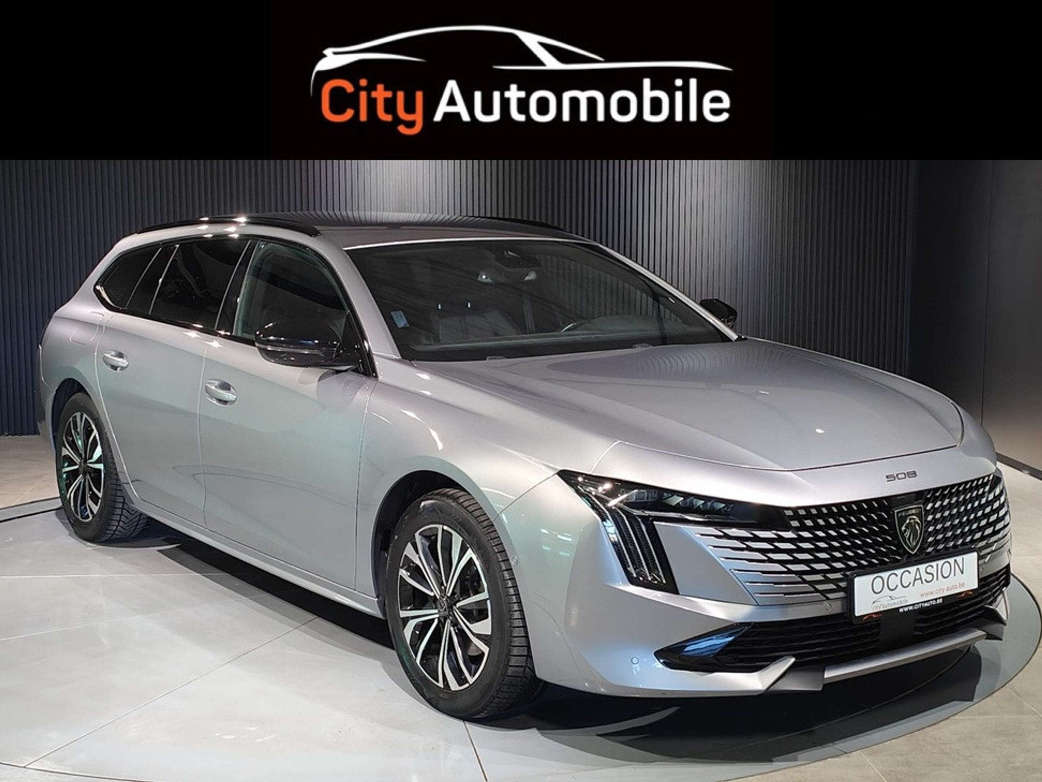 Peugeot 508 1.5 HDI ALLURE EAT8 CARPLAY CAMERA 360 PHARES LE, Autos, Argent ou Gris, Achat, Euro 6, 5 portes