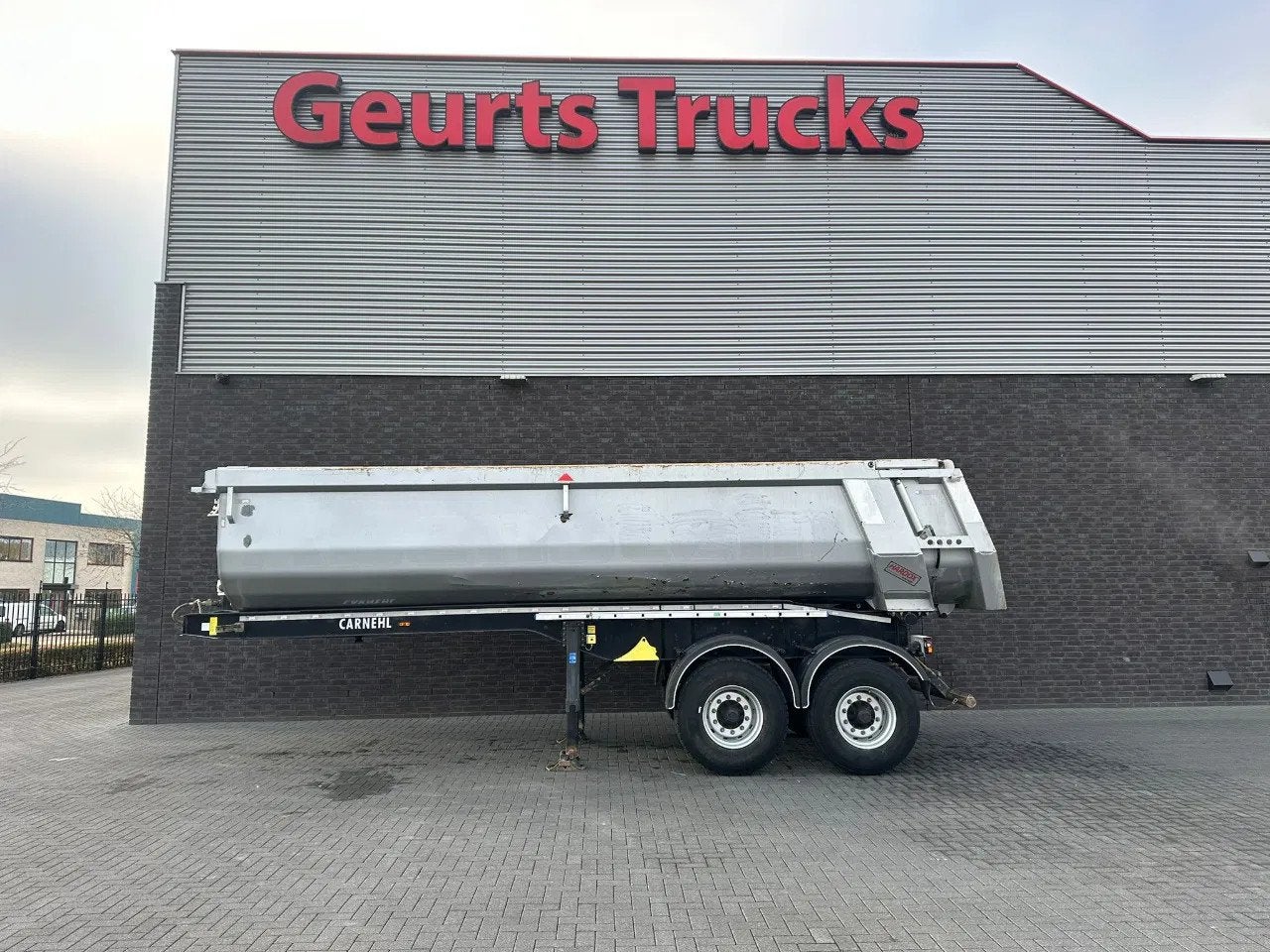 Carnehl CHKS/HH 2 ASSER KIPPER KIPPER/TIPPER /OPLEGGER/AUFLI, Autos, Argent ou Gris, Achat, Autres carburants, Remorques et Semi-remorques