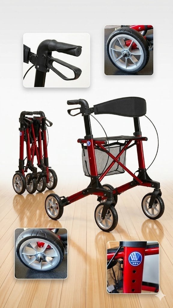 Rollator Vermeiren, Ophalen, Zo goed als nieuw