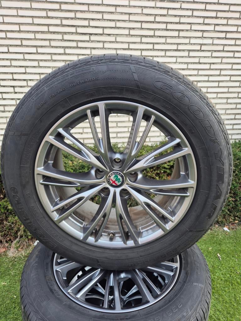 Kit d'été Alfa Romeo Stelvio, Autos : Pièces & Accessoires, Pneus & Jantes, Pneus et Jantes, Pneus été, 18 pouces, Enlèvement