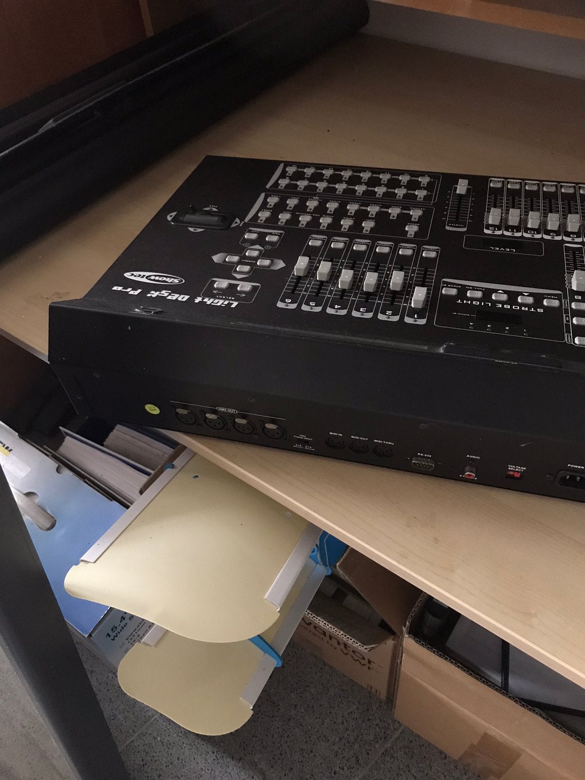 Console DMX Show Tec light desk pro, Enlèvement, Utilisé, Lumières