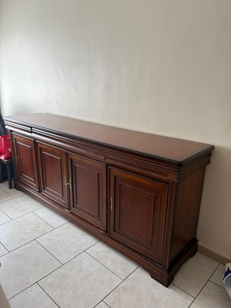 Sàm en merisier - table,6 chaises, dressoir, armoire, Deco, Avec tiroir(s), 25 à 50 cm, 150 à 200 cm