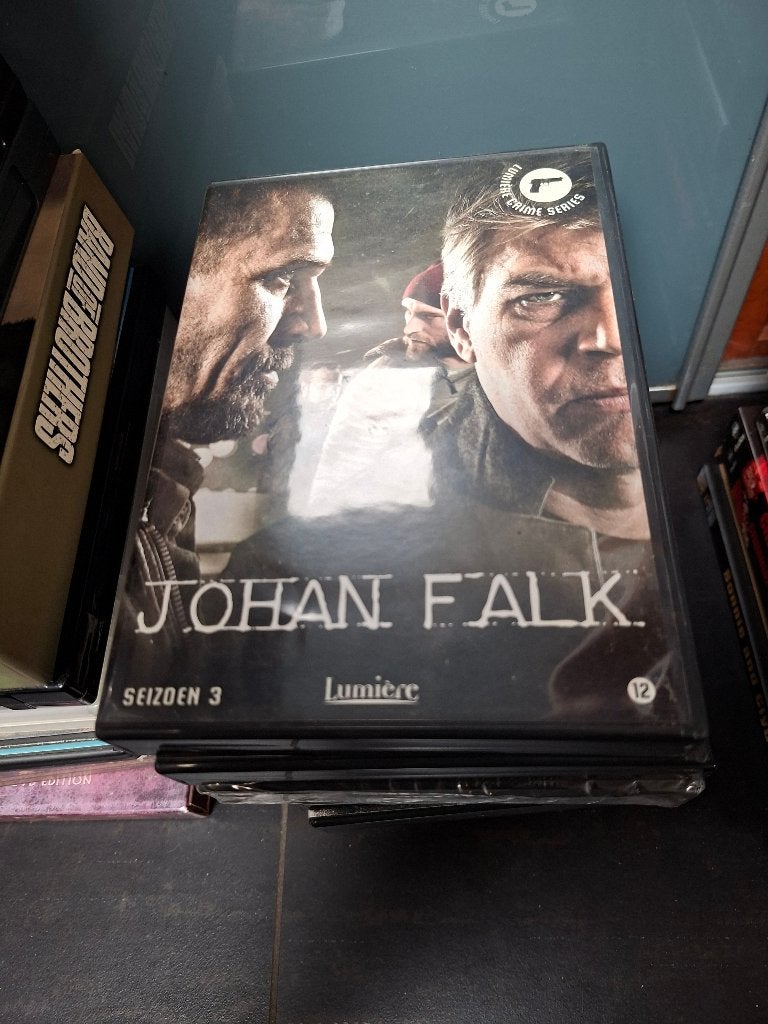 dvd - johan falk - seizoen 3 - 3 disc - doos 4, Cd's en Dvd's, Misdaad, Nederlands, Ophalen of Verzenden, Zo goed als nieuw