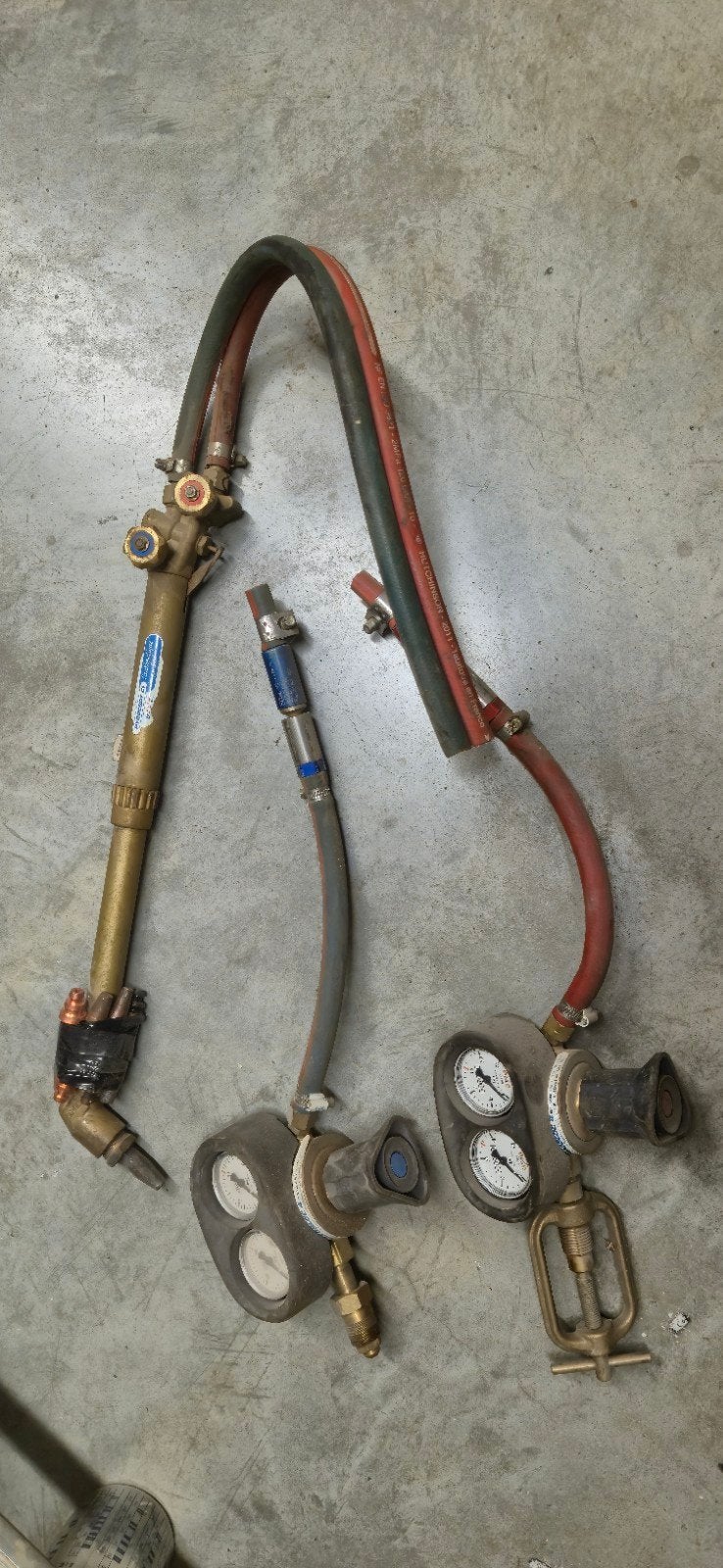 snijbrander compleet, Doe-het-zelf en Bouw, Gereedschap | Lasapparaten, Ophalen of Verzenden, Gebruikt, Overige typen