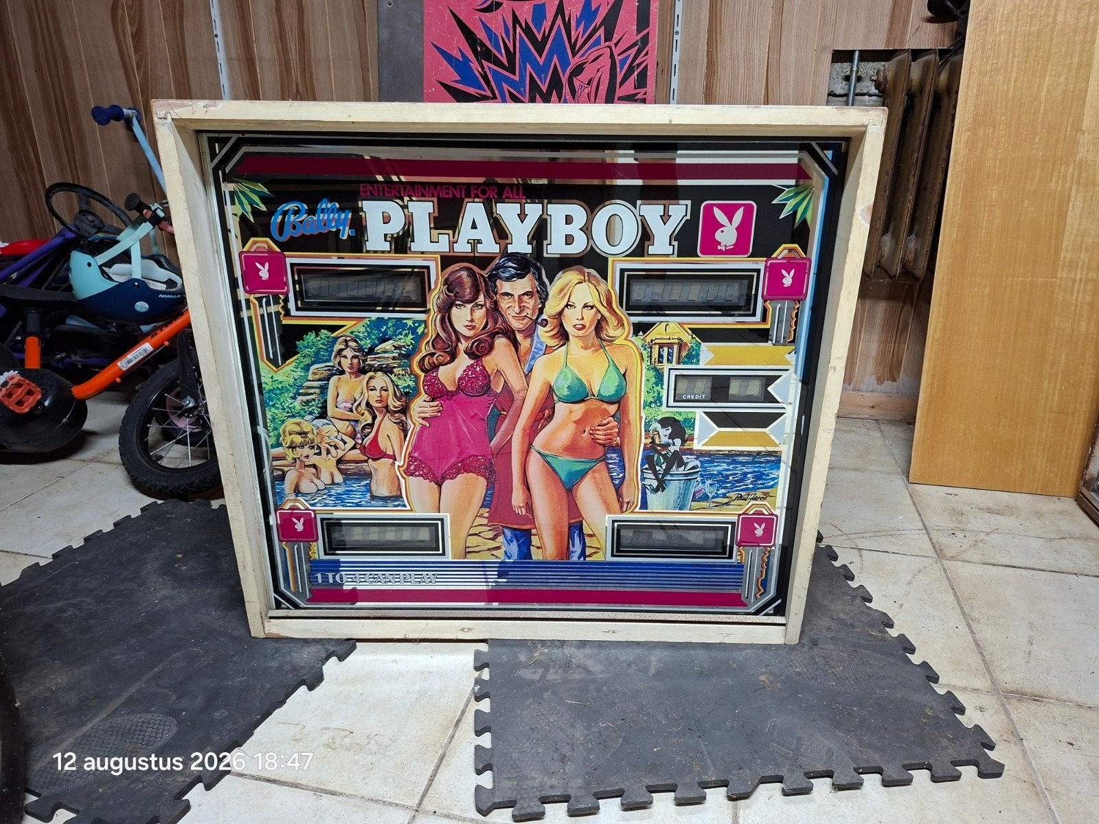 flipperkast bally playboy 1978, Verzamelen, Automaten | Flipperkasten, Ophalen, Gebruikt, Elektronisch, Bally