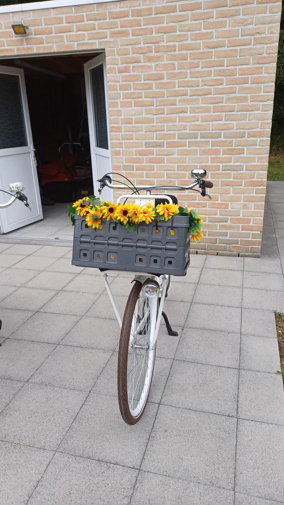 Dames fiets, Ophalen