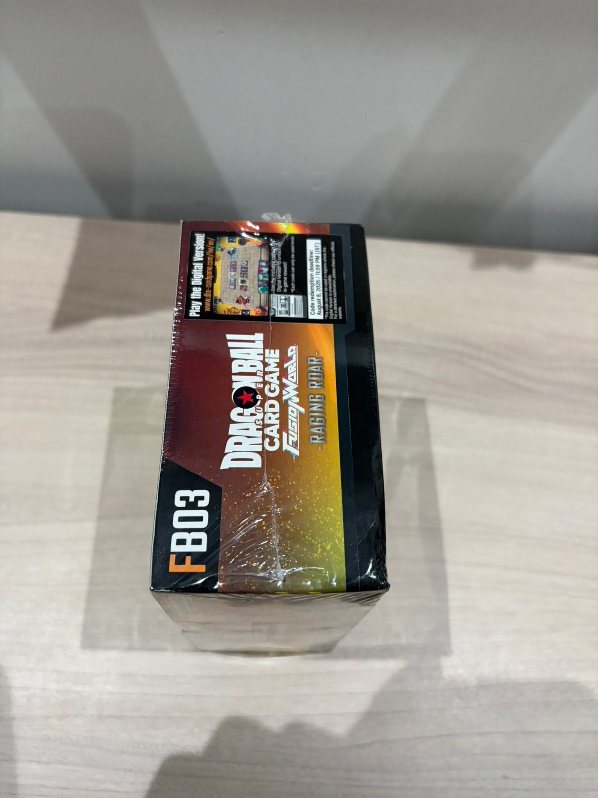 Raging Roar Booster Box Fusion World FB03 Dragon Ball, Ophalen of Verzenden, Zo goed als nieuw, Booster