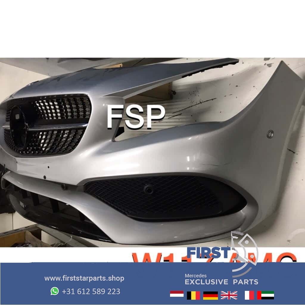 CLA Facelift AMG Voorbumper W117 Diamond gril bumper complee, Gebruikt, -, Voor, Ophalen of Verzenden