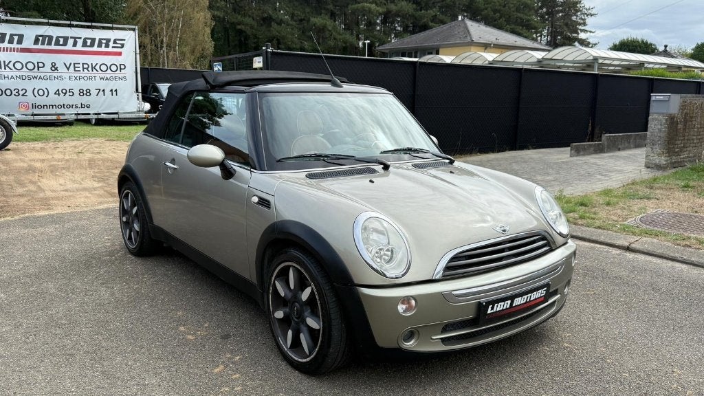 Mini Cooper Cabrio 1.6 İ | Zeer Nette Staat - Cruise Control, Auto's, Mini, Voorwielaandrijving, Dealer onderhouden, 1568 cc, 4 cilinders