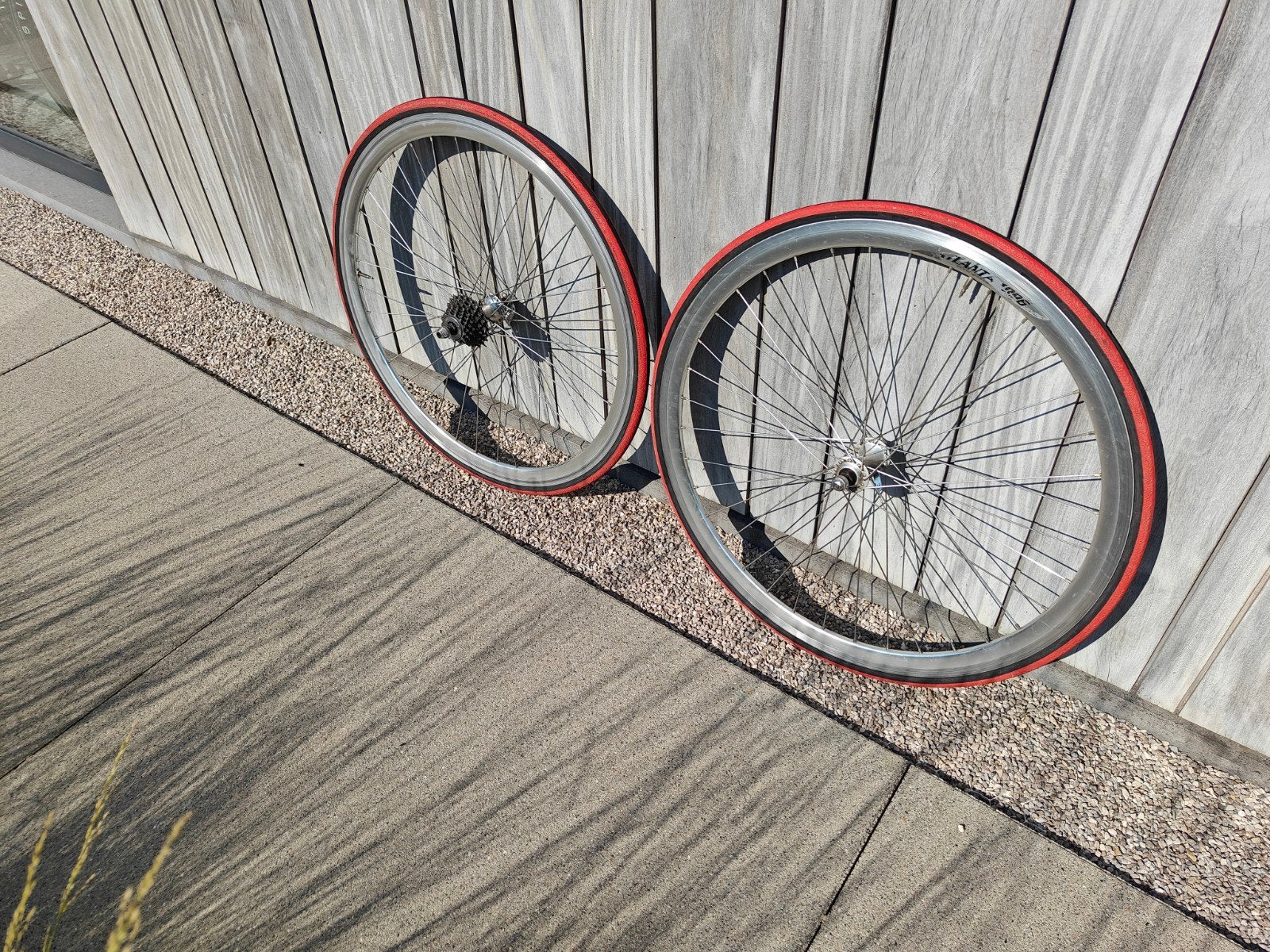 Campanolo Atlanta 1996 clincher wielset, Fietsen en Brommers, Fietsonderdelen, Ophalen, Gebruikt, Wiel, Aluminium