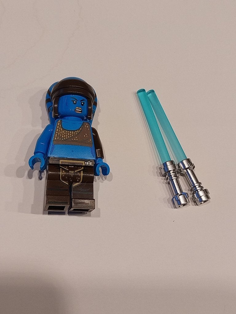 Lego Star Wars Minifiguur sw1428 Jedi Aayla Secura 75435 SW, Kinderen en Baby's, Ophalen, Star Wars, Compleet, Lego
