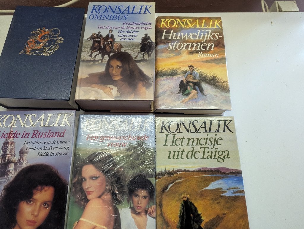 Konsalik, Boeken, Ophalen, Zo goed als nieuw, Wereld overig