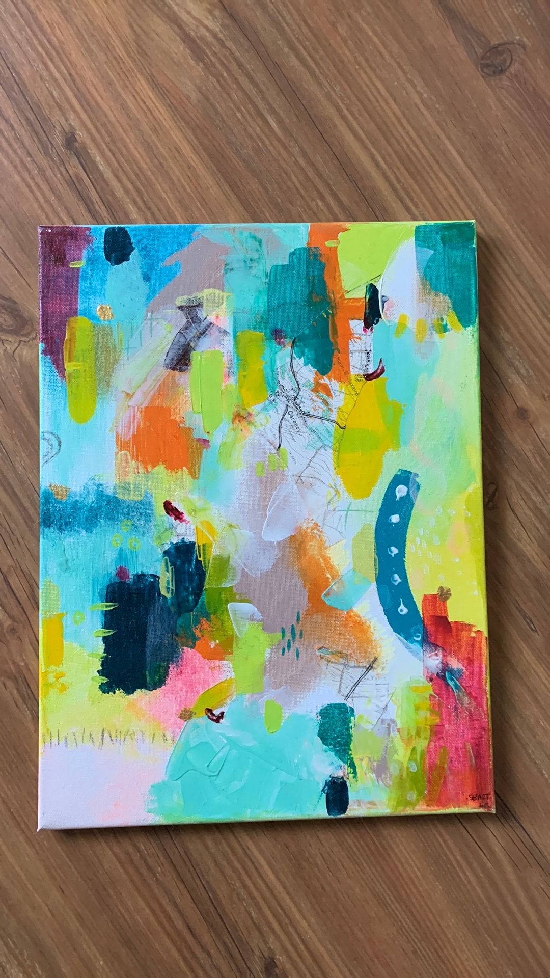 Tableau toile, Ophalen