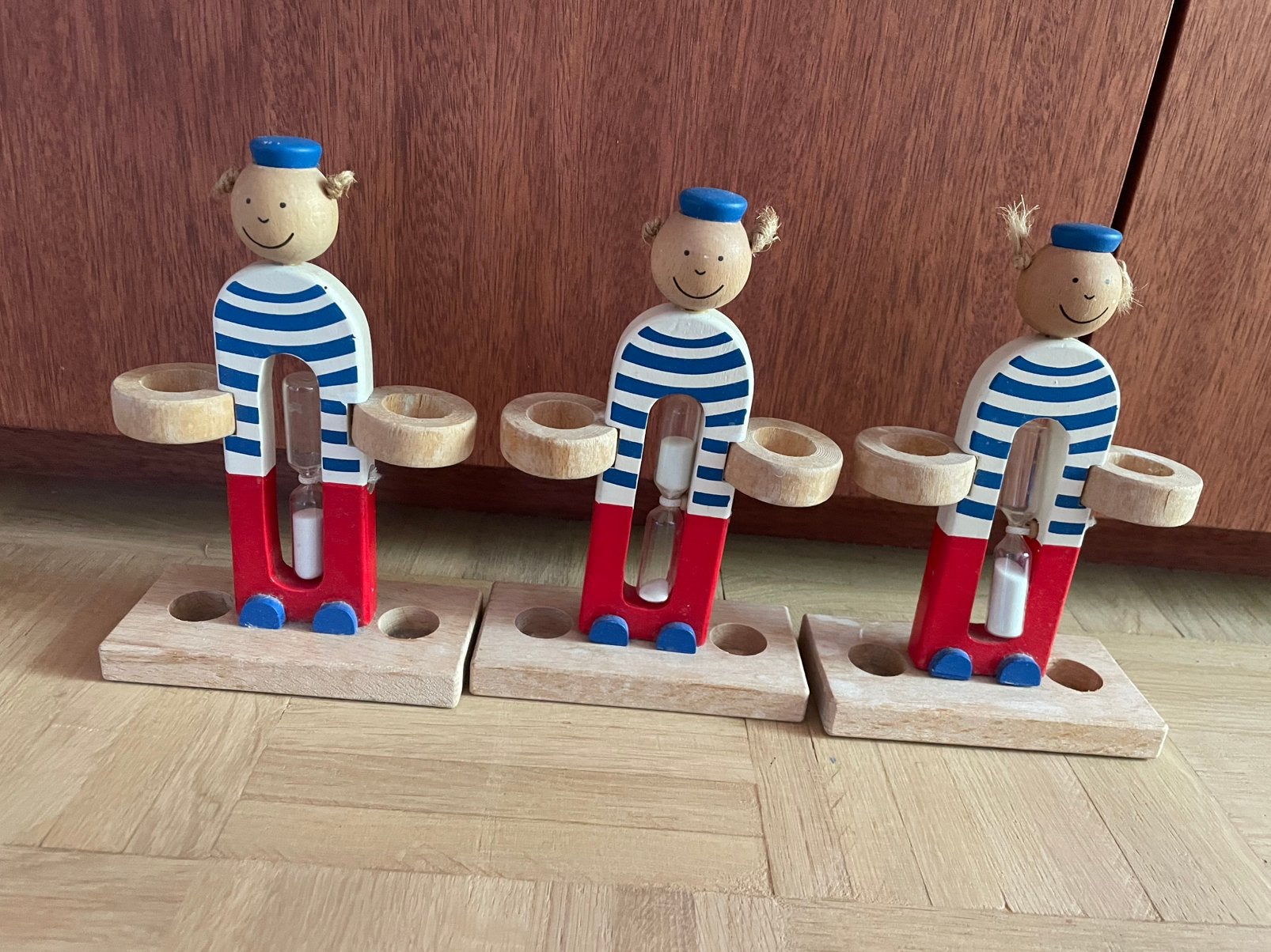 3 vintage Janbibejan tandenborstelhouders, Kinderen en Baby's, Ophalen, Gebruikt