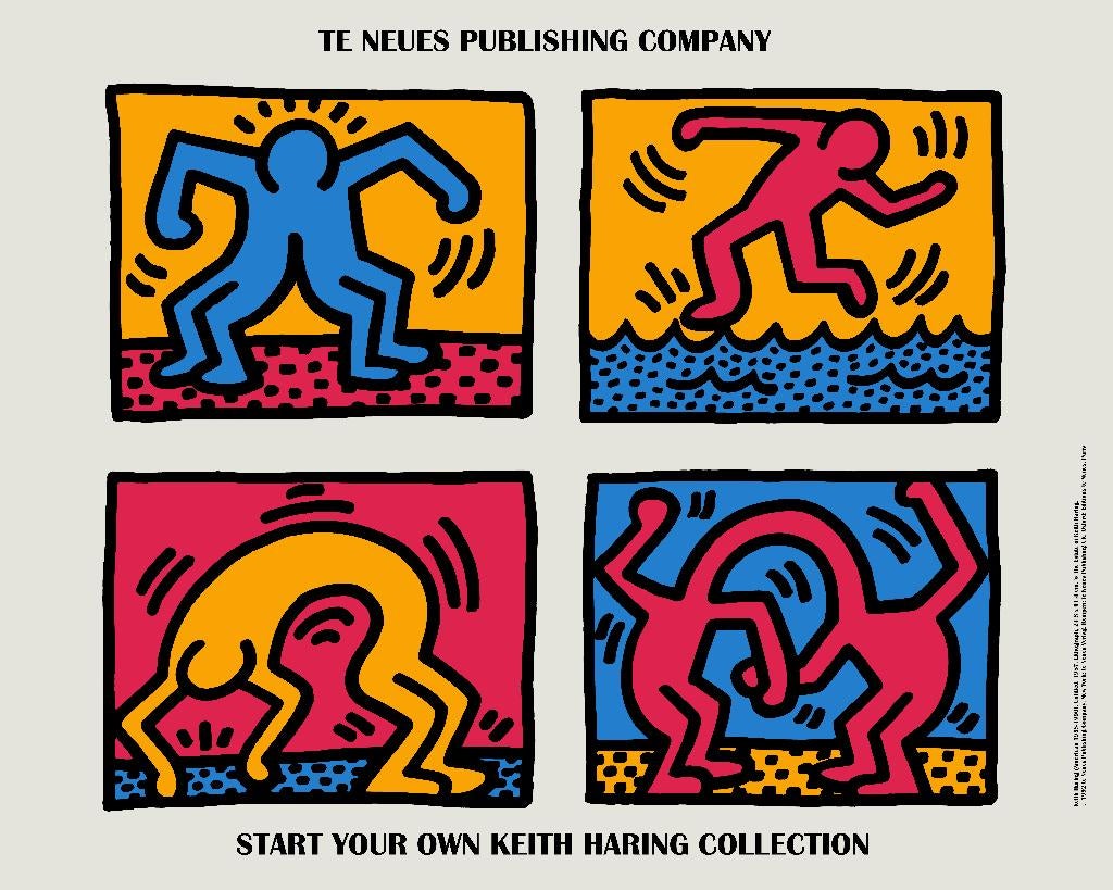 Keith Haring teNeues, Enlèvement ou Envoi