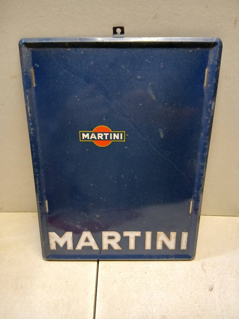 Martini plaat van plaatstaal, Ophalen of Verzenden, Zo goed als nieuw, Reclamebord
