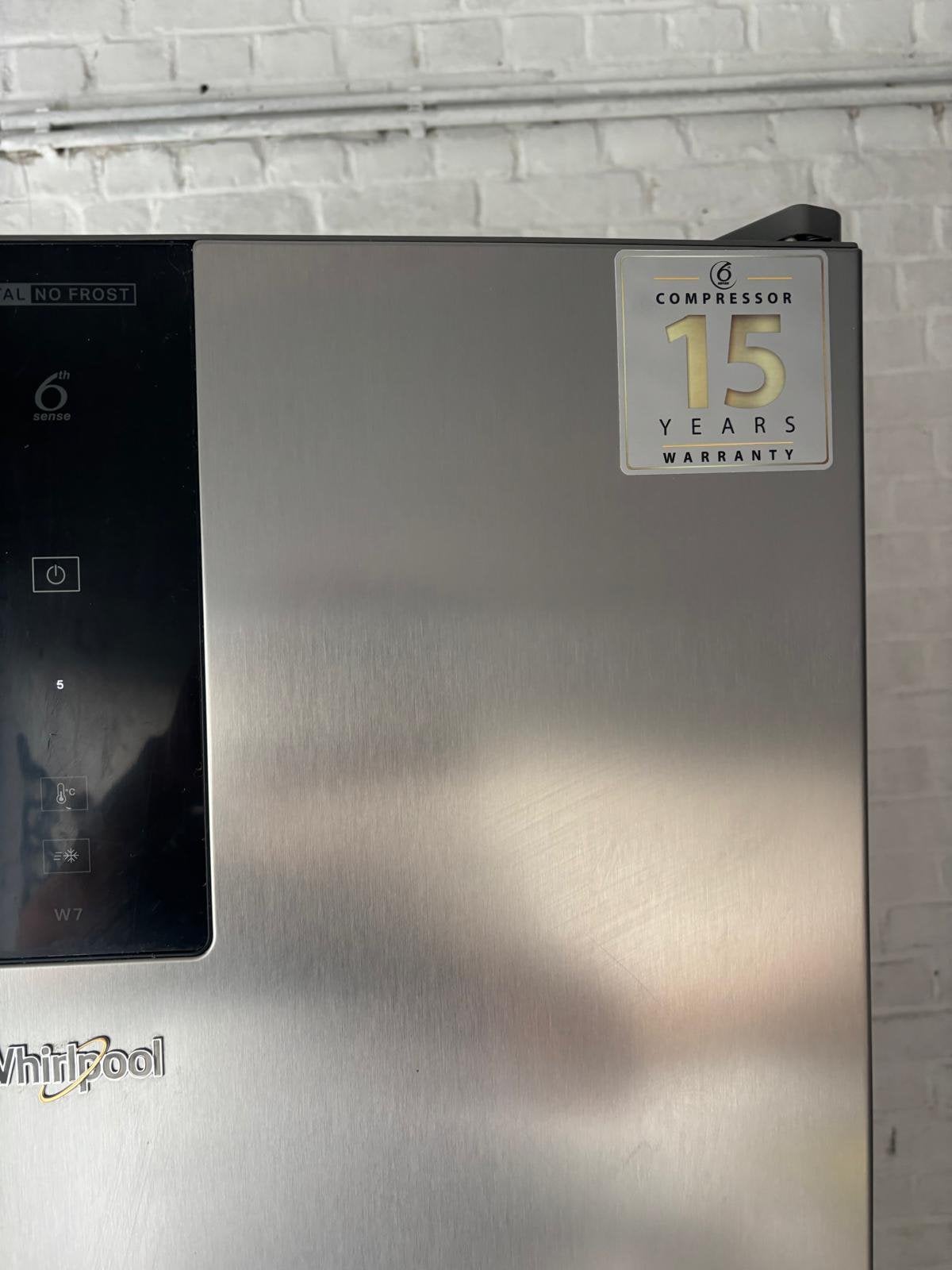 Whirlpool koelkast NoFrost koel-en vriescombinatie te koop!, Ophalen, 200 liter of meer, 60 cm of meer, Met aparte vriezer