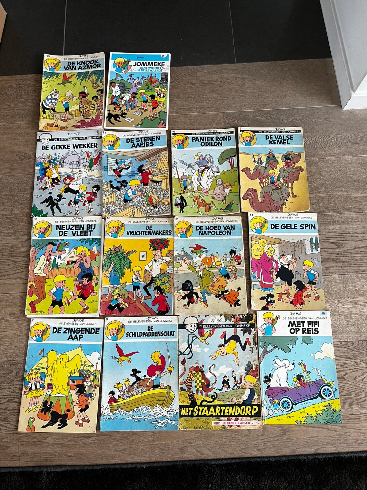 Zeldzame strips van Jommeke, Meerdere stripboeken, Ophalen of Verzenden, Gelezen